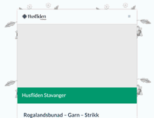 Tablet Screenshot of husflidenstavanger.no